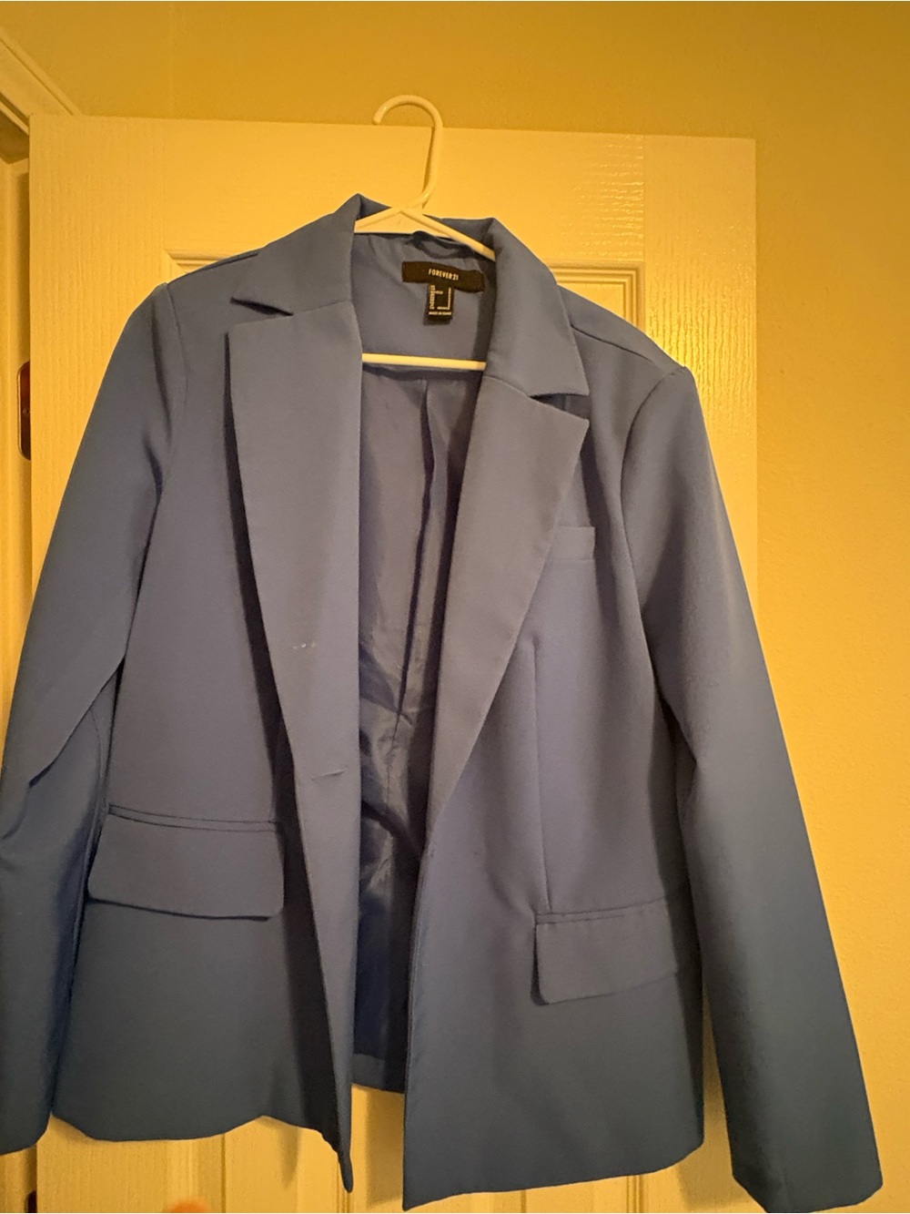 Forever 21 Periwinkle Tailored Blazer